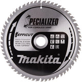 Makita accessoires afkortzaagblad hout efficut 260x30x2,15 60t 10g - b-67284
