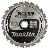 Makita accessoires b-33093 cirkelzaagblad hout (noest spijker) | specialized | 165x20x2,0 | 24t | 23g -b-33093