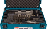 Makita accessoires makita boor beitelset sds-plus 17-delig in mbox - b-53877