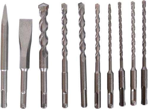 Makita accessoires boor- beitelset 10-delig - d-46361 d-46361