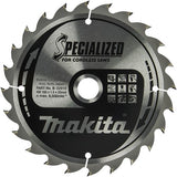 Makita accessoires makita cirkelzaagblad voor hout | specialized | ø 165mm asgat 20mm 24t - b-32910