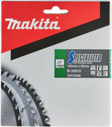 Makita accessoires makita invalcirkelzaagblad voor hout | specialized: invalcirkelzaag | ø 165mm asgat 20mm 48t - b-33015