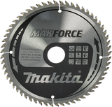 Makita accessoires makita cirkelzaagblad voor hout | makforce | ø 190mm asgat 30mm 60t - b-32390
