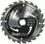 Makita accessoires cirkelzaagblad | hout | mforce | 165x20x2,0 24t15g - b-32007
