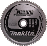 Makita accessoires makita cirkelzaagblad voor sandwichpaneel | specialized | ø 270mm asgat 30mm 60t - b-33598