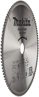 Makita accessoires d-65654 afkortzaagblad | div. materialen | 260x30x2,6 | 100t | 5g - d-65654