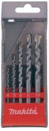 Makita accessoires makita set metselboren 5 stuks 4 - 10 mm - d-72877