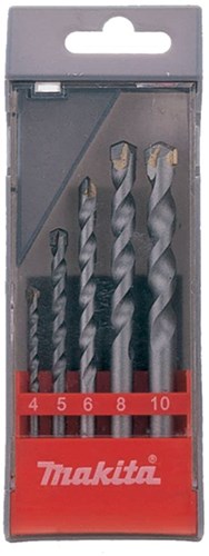 Makita accessoires makita set metselboren 5 stuks 4 - 10 mm - d-72877