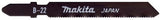 Makita accessoires makita decoupeerzaagblad b22 hout en kunststof