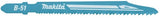 Makita accessoires decoupeerzaagblad hss metaal 100mm t123x | 5 stuks - b-06476