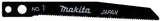 Makita accessoires decoupeerzaagblad no1 - a-85802