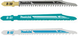 Makita accessoires mkt dec.blad hss assorti b50 51 52