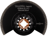 Makita accessoires makita tma070 segm.frees. diam. 85mm k40