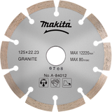 Makita accessoires diamantschijf 125x22,23x2,0mm - a-84012 - a-84012
