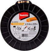 Makita accessoires e-01812 | maaidraad | 2,4x225mtr | oranje - e-01812