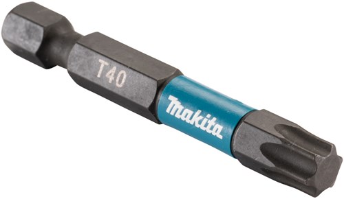 Makita accessoires e-12681 slagschroefbit | t40x50mm | x impact black | 10 stuks - e-12681