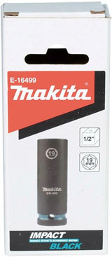 Makita accessoires makita krachtdop impact black 1 2 19x82mm - e-16499