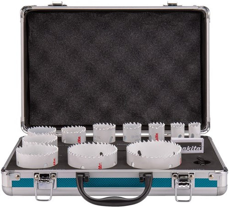 Makita accessoires makita borensets gatzaagset bi-m 14dlg | 14-delig | bi-metaal - d-47298