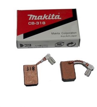 Makita accessoires koolborstel set cb-318 a - 191978-9