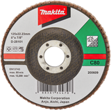 Makita accessoires lamellenschuurschijf 125mm c80 - d-28101 - d-28101