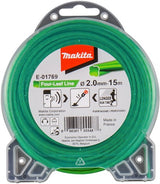 Makita accessoires maaidraad 2x15mtr grn - e-01769 - e-01769