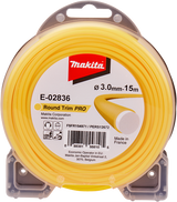 Makita accessoires maaidraad 3,0x15m rond - e-02836 e-02836