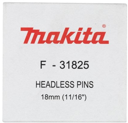 Makita accessoires makita f-31825 pin vk geg. 18mm