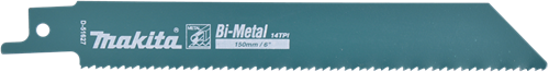 Makita accessoires reciprozaagblad staal 150mm - d-51627 d-51627