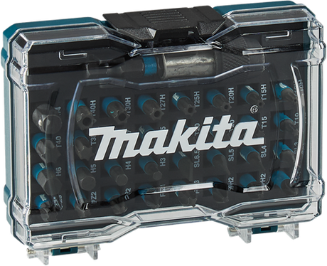 Makita accessoires makita schroefbitset 33dlg impblack - e-12441