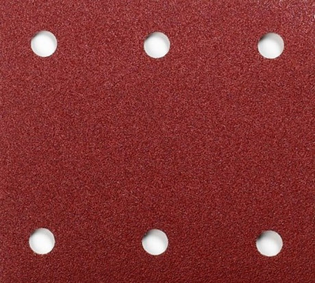 Makita accessoires makita p-33124 schuurvel red - vlak schuurvel - delta schuurvel - velcro - klittenband - k120 - 114 x 102mm (10stuks)