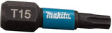 Makita accessoires makita slagschroefbit t15x25mm