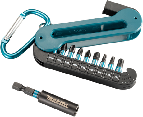 Makita accessoires makita e-12005 slagschroefbitset impact black 25mm ph pz torx® - 10-delig