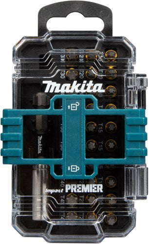 Makita accessoires slagschroefbitset torx 31-delig - e-25111