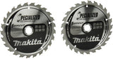 Makita accessoires makita b-62985-2 cirkelzaagbladset 165 x 20 x 1.4 mm aantal tanden: 25 2 stuk(s)