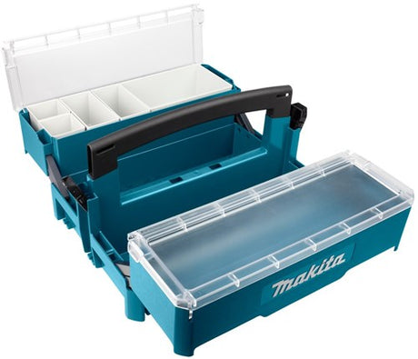 Makita accessoires makita uitklapbare gereedschapskoffer p-84137 | 4 compartimenten | accessoires - p-84137