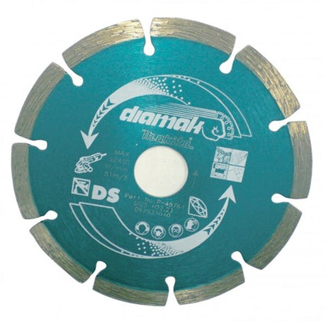 Makita accessoires universeel 125mm diamantschijf gesegmenteerd p-45761 - d-61139