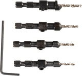 Makita accessoires makita d-73455 verzinkboor quad driver-set