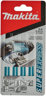 Makita accessoires makita decoupeerzaagblad metaal 77mm ta123x - b-06476