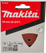 Makita accessoires schuurvel k60 k80 k120 k180 k240 red velcro - b-21618