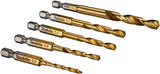 Makita accessoires makita b-57308 metaalborenset hss-tin 5-delig