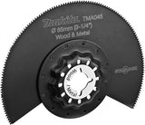 Makita accessoires makita tma045 segmentzaagblad 85mm hout staal - b-64799