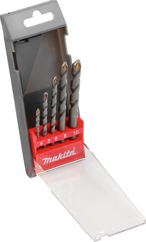 Makita accessoires makita borenset steen 5-delig - d-05175