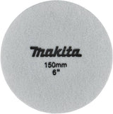 Makita accessoires spons zwart zacht fijn 150mm - d-62670 d-62670