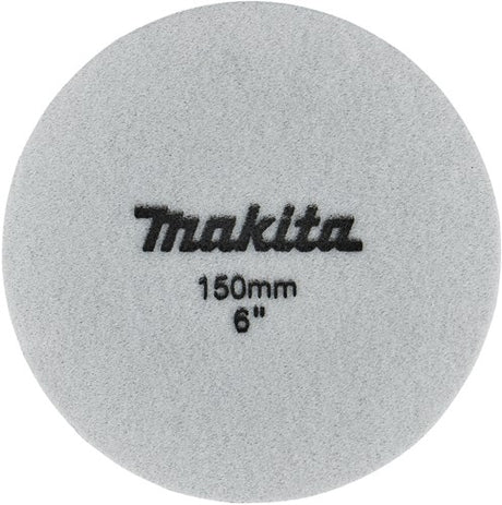 Makita accessoires spons zwart zacht fijn 150mm - d-62670 d-62670