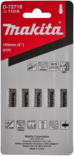 Makita accessoires makita decoupeerzgb hout 74mm - d-72718