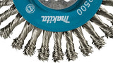 Makita accessoires rondborstel 115mm x-lock rvs - d-73368 d-73368