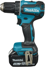 Makita ddf485sfe 18 v boor- schroefmachine brushless 3,0 ah accu (2 st), lader, in koffer