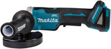 Makita dga505z haakse slijper | 18v | 125 mm | body | zonder accu's en lader - dga505z