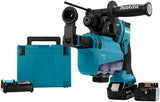 Makita dhr182twju accu combi boorhamer 18v | sds-plus | 5.0ah in mbox met stofafzuiging - dhr182twju