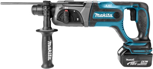 Makita dhr241rtj 18v accu combihamer | sds-plus | 5.0ah li-ion - dhr241rtj